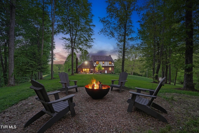 150 NW New Melrose St, Coeburn, VA 24230 - surrounding community with an outdoor fire pit and a yard