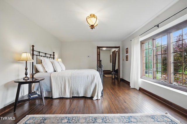 150 NW New Melrose St, Coeburn, VA 24230 - bedroom with baseboards and hardwood / wood-style floors