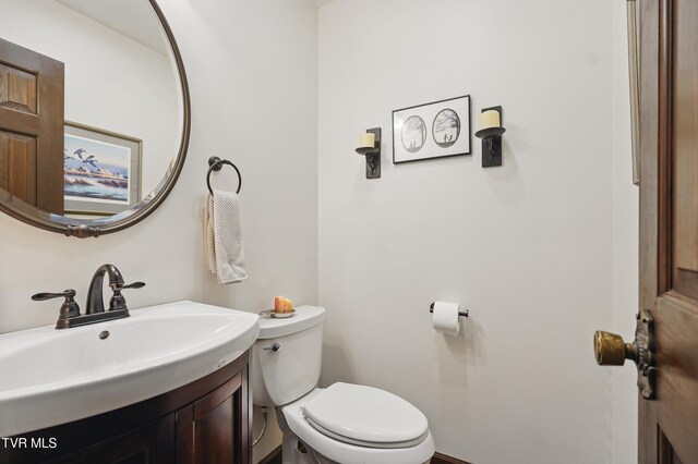 150 NW New Melrose St, Coeburn, VA 24230 - bathroom with toilet and vanity