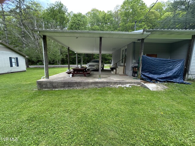 200 Glenbrook Mountain Rd, Keokee, VA 24265 - view of parking featuring a carport