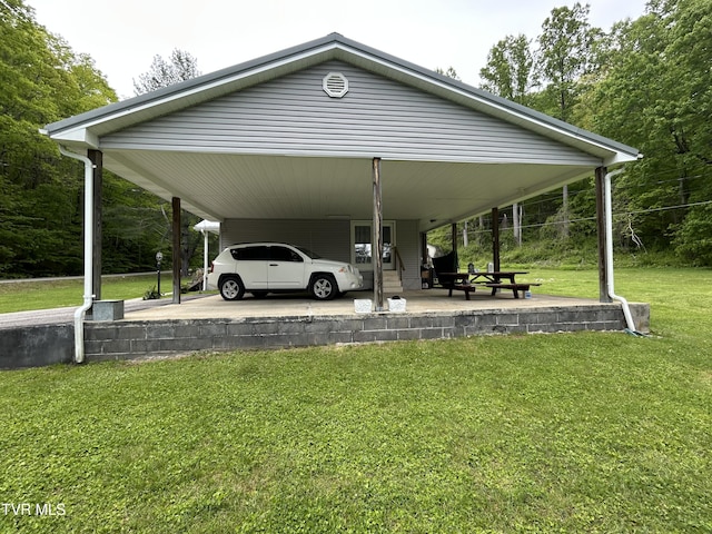 200 Glenbrook Mountain Rd, Keokee, VA 24265 - view of parking / parking lot featuring an attached carport