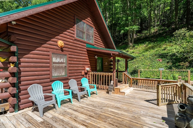 109 Hatley Hollow Rd, Butler, TN 37640 - view of deck
