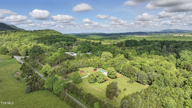 3742 Beech Grove Rd, Jonesville, VA 24263 - bird's eye view of a heavily wooded area