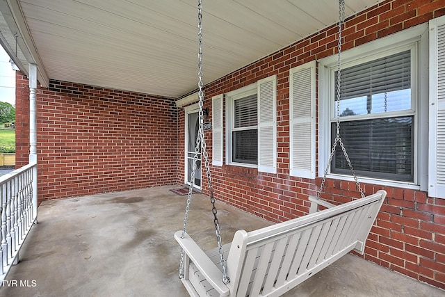 15497 Porterfield Hwy, Abingdon, VA 24210 - view of patio / terrace featuring a porch