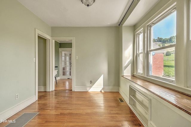 15497 Porterfield Hwy, Abingdon, VA 24210 - empty room with light wood-type flooring and baseboards