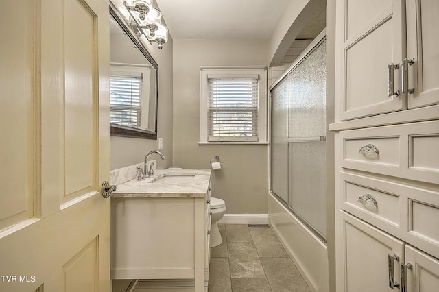 15497 Porterfield Hwy, Abingdon, VA 24210 - bathroom with vanity and shower / bath combination with glass door