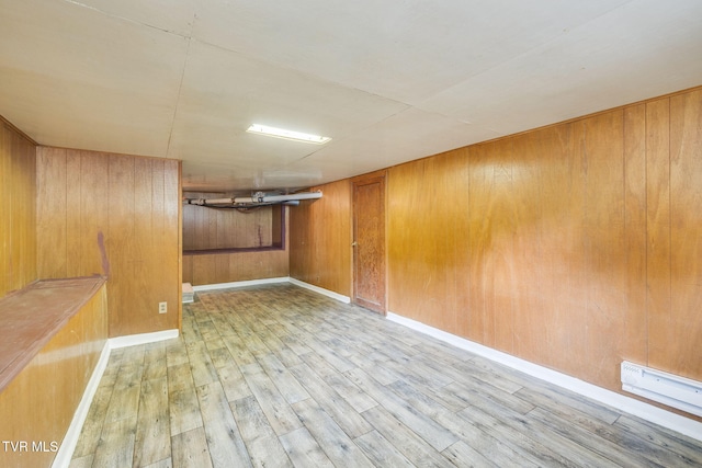 3224 Clover St, Kingsport, TN 37664 - finished basement with wood finished floors and wood walls