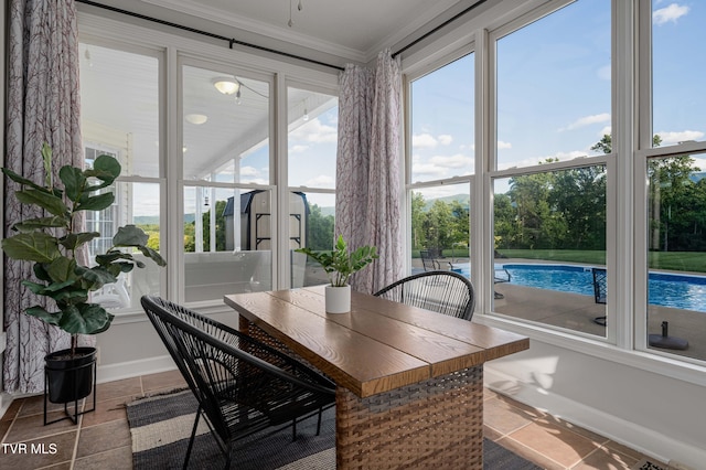 7540 Erwin Hwy, Chuckey, TN 37641 - view of sunroom