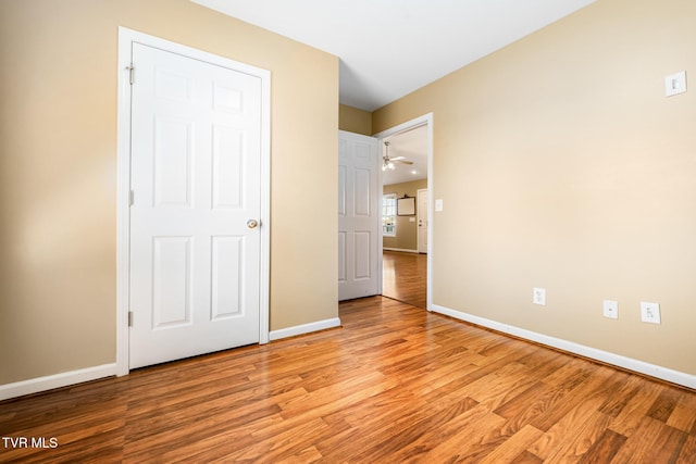 1213 American Way, Jonesborough, TN 37659 - unfurnished bedroom with light wood-type flooring and baseboards