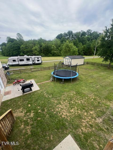 365 Guthrie Greene Rd, Bulls Gap, TN 37711 - view of yard with a storage shed and an outbuilding