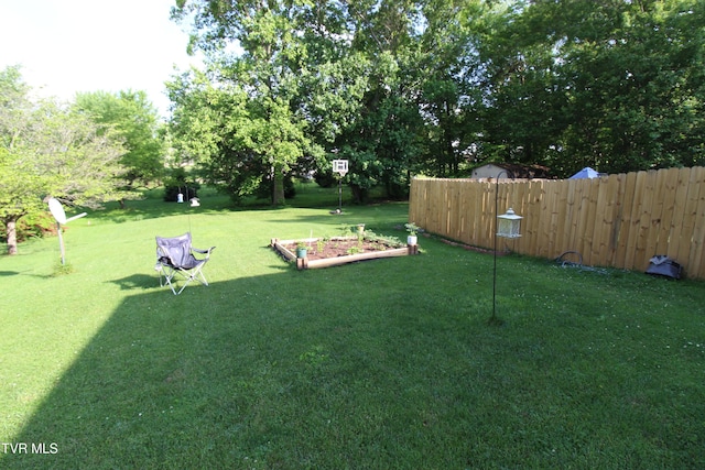 16319 Mary St, Abingdon, VA 24210 - view of yard with a vegetable garden
