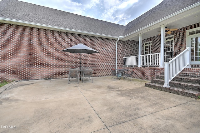 2041 King College Rd, Bristol, TN 37620 - view of patio / terrace with outdoor dining area