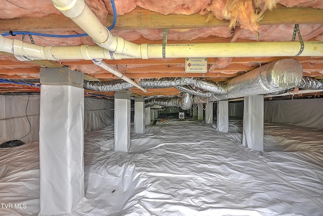 2041 King College Rd, Bristol, TN 37620 - below grade area with crawl space