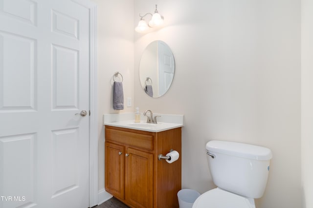 614 N Center St Unit 5, Johnson City, TN 37604 - half bathroom featuring toilet and vanity