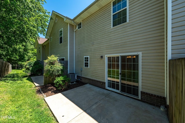 614 N Center St Unit 5, Johnson City, TN 37604 - rear view of house featuring a patio area and central AC