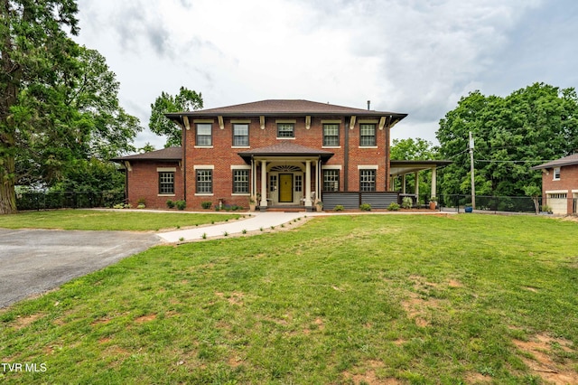 2107 Bartlett St, Johnson City, TN 37601 - colonial home with brick siding and a porch