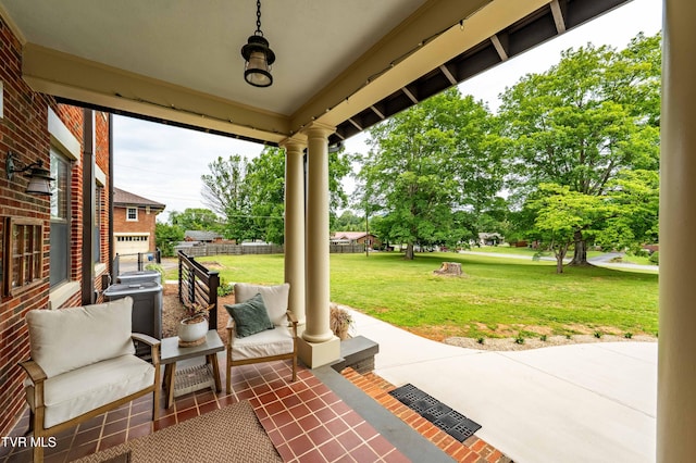 2107 Bartlett St, Johnson City, TN 37601 - view of patio / terrace