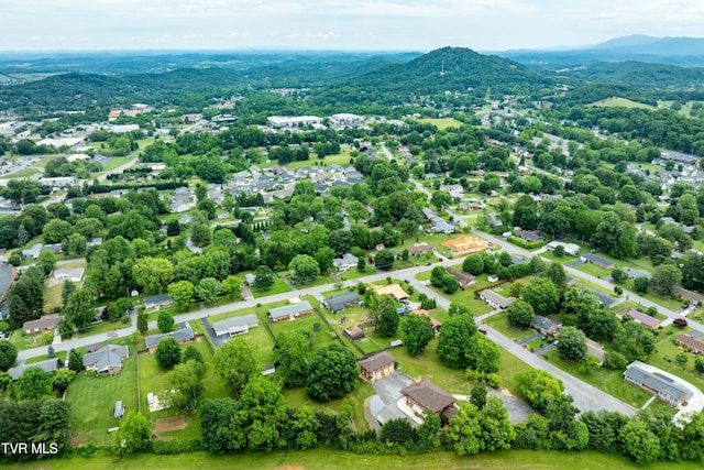 2107 Bartlett St, Johnson City, TN 37601 - aerial view of a mountainous background