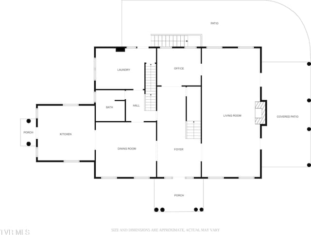 2107 Bartlett St, Johnson City, TN 37601 - property floor plan