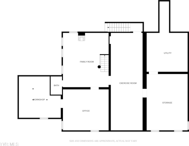 2107 Bartlett St, Johnson City, TN 37601 - property floor plan