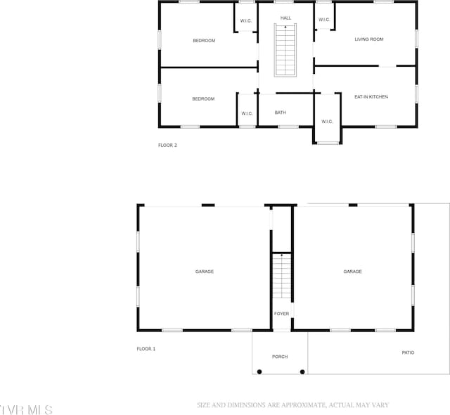 2107 Bartlett St, Johnson City, TN 37601 - home floor plan