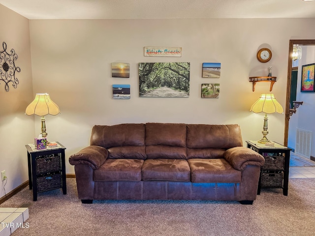 519 Foxgate Dr, Erwin, TN 37650 - living area featuring carpet floors and baseboards