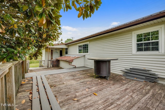 7175 Reedy Creek Rd, Bristol, VA 24202 - view of wooden deck