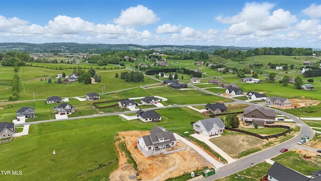 aerial perspective of suburban area