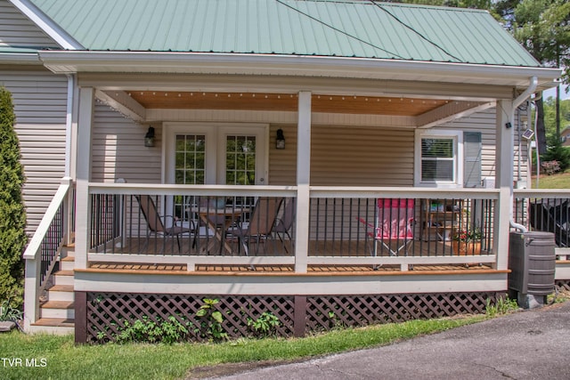 435 Sulpher Spring Rd, Chilhowie, VA 24319 - view of deck