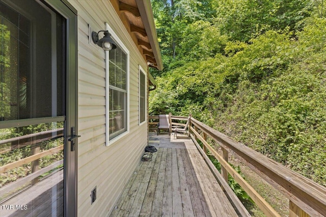 108 Chock Creek Rd, Johnson City, TN 37601 - view of wooden terrace