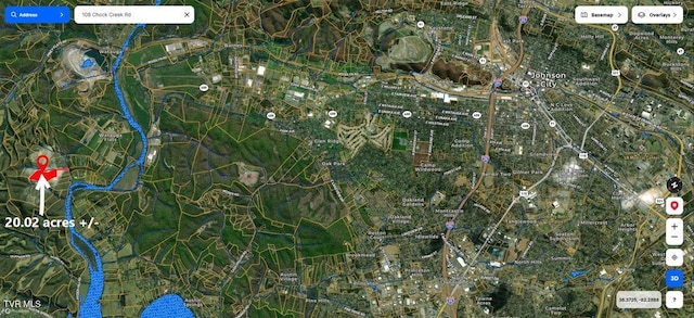 108 Chock Creek Rd, Johnson City, TN 37601 - map / location