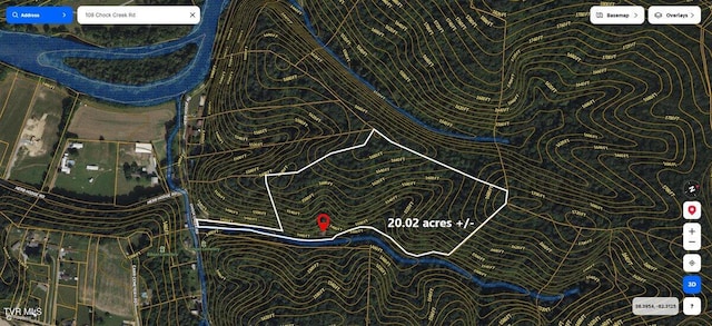108 Chock Creek Rd, Johnson City, TN 37601 - map / location