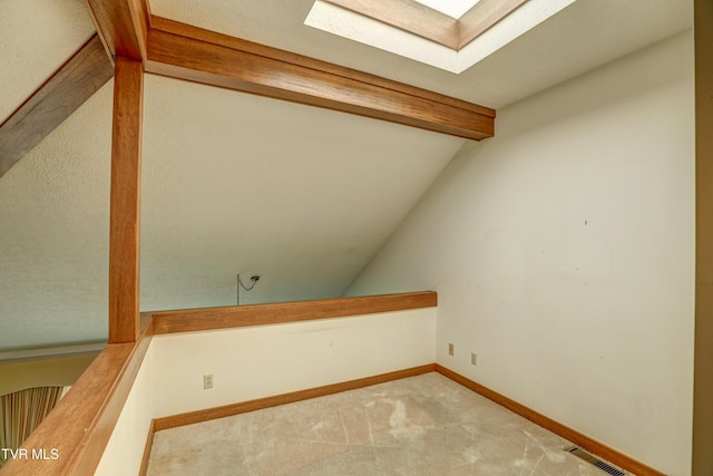 153 Columbine Rd, Kingsport, TN 37660 - bonus room featuring a skylight, carpet flooring, and baseboards
