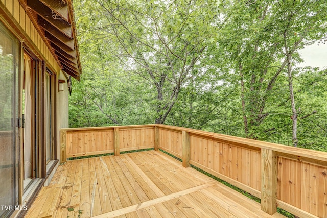 153 Columbine Rd, Kingsport, TN 37660 - view of wooden terrace