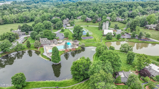 153 Columbine Rd, Kingsport, TN 37660 - bird's eye view of a nearby body of water