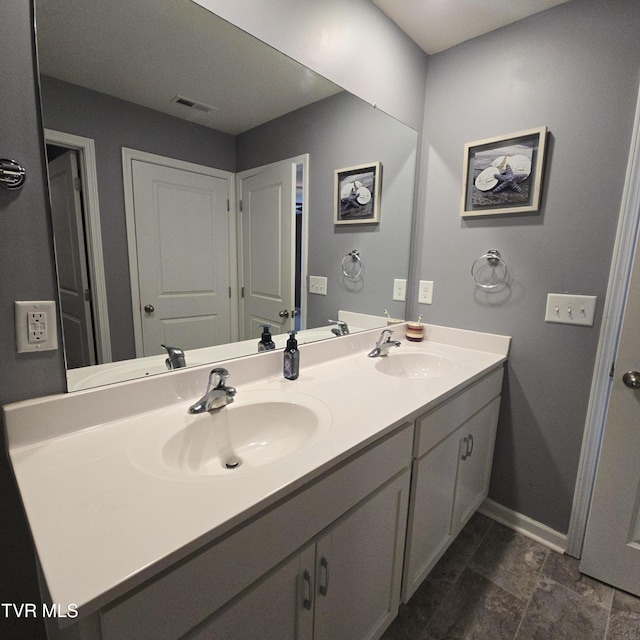 2358 Stream View Ln, Morristown, TN 37814 - full bath featuring baseboards and double vanity
