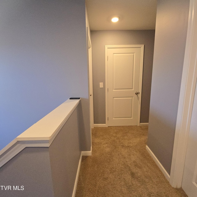 2358 Stream View Ln, Morristown, TN 37814 - hallway featuring carpet floors and baseboards