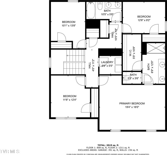 2358 Stream View Ln, Morristown, TN 37814 - property floor plan