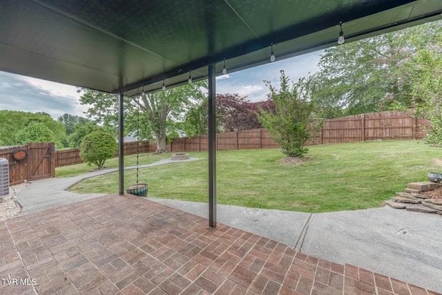 115 Dover Ln, Bristol, TN 37620 - view of patio featuring central AC