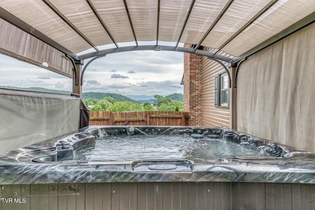 115 Dover Ln, Bristol, TN 37620 - exterior view of a hot tub