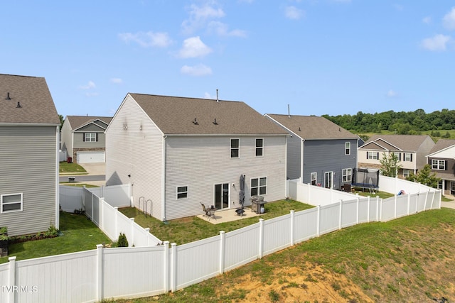 478 Brinkleys Way, Johnson City, TN 37615 - back of property with a residential view and a patio area