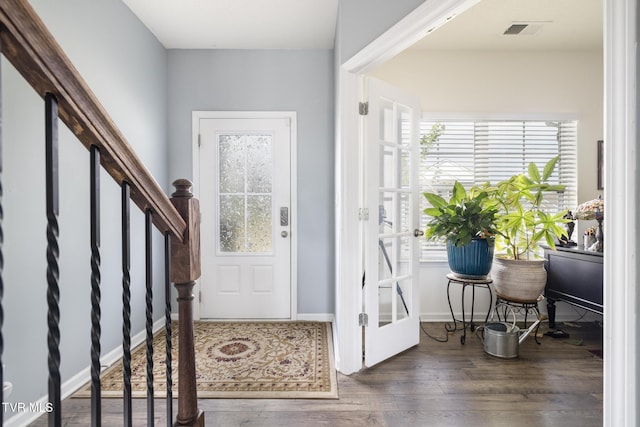 478 Brinkleys Way, Johnson City, TN 37615 - foyer entrance featuring healthy amount of natural light, wood finished floors, and stairs