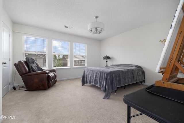 478 Brinkleys Way, Johnson City, TN 37615 - carpeted bedroom featuring baseboards and a textured ceiling