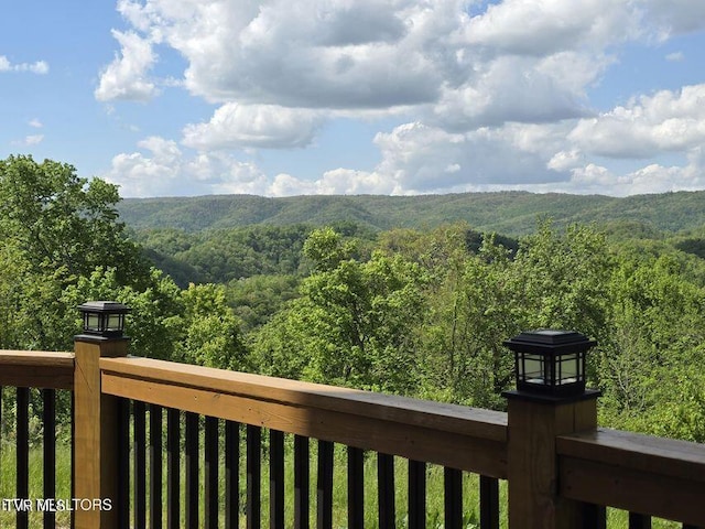 833 Duck Creek Rd, Sneedville, TN 37869 - view of mountain background with a heavily wooded area