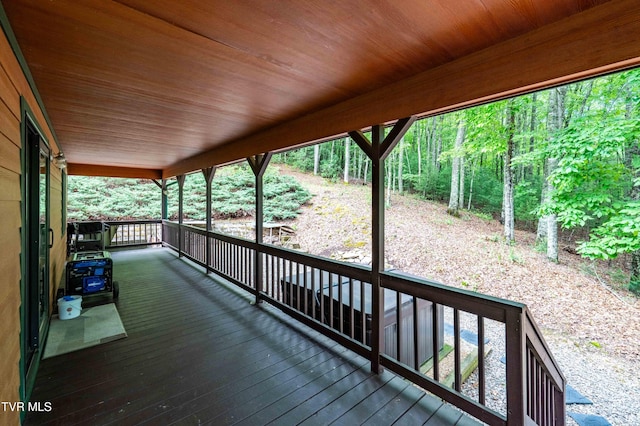 198 Gunbarrel Ln, Butler, TN 37640 - view of deck