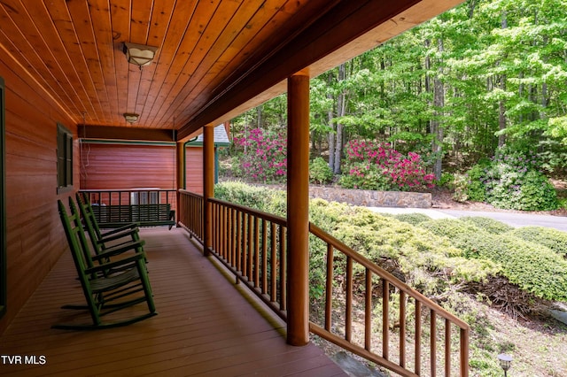 203 Bear Ridge Dr, Butler, TN 37640 - view of porch