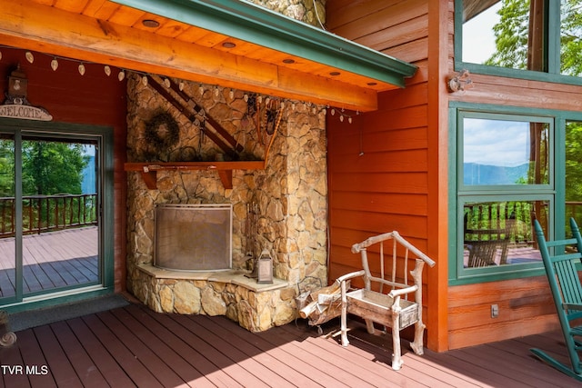 203 Bear Ridge Dr, Butler, TN 37640 - view of deck