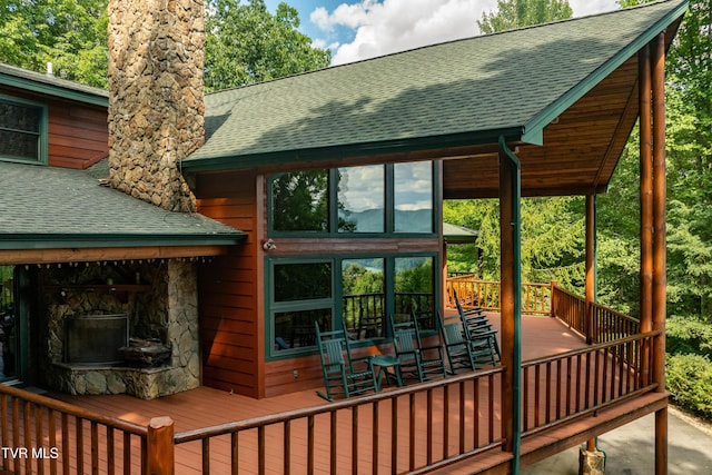 203 Bear Ridge Dr, Butler, TN 37640 - view of deck