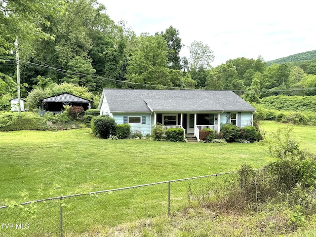 142 Sheryl Turner Rd, Big Stone Gap, VA 24219 - single story home with covered porch and a carport