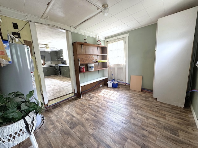 142 Sheryl Turner Rd, Big Stone Gap, VA 24219 - spare room with wood finished floors and a ceiling fan